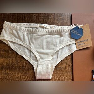 Industry of All Nations Unbleached Undyed Cotton Bikini Briefs